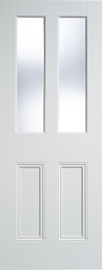 Nostalgia Malton White Primed Internal Door (unglazed)